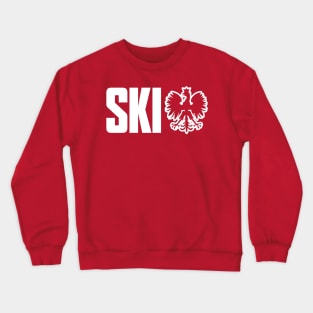 SKI Polish Last Name Ending in Ski Dyngus Day Crewneck Sweatshirt